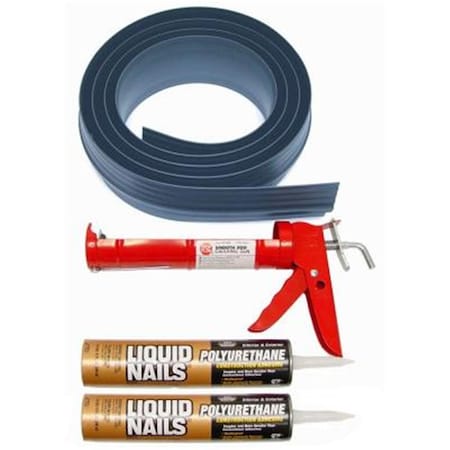 Auto Care Products Gray 20 ft. Tsunami Door Seal Kit AU25223